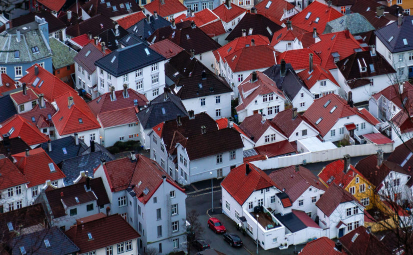 Svak nedgang i boligprisene i Bergen i oktober