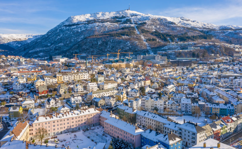 Nedgang i boligprisene i Bergen i November